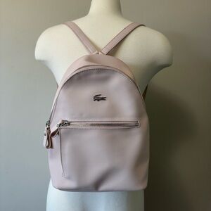 Lacoste Women's Daily Classic Piqué Canvas Backpack